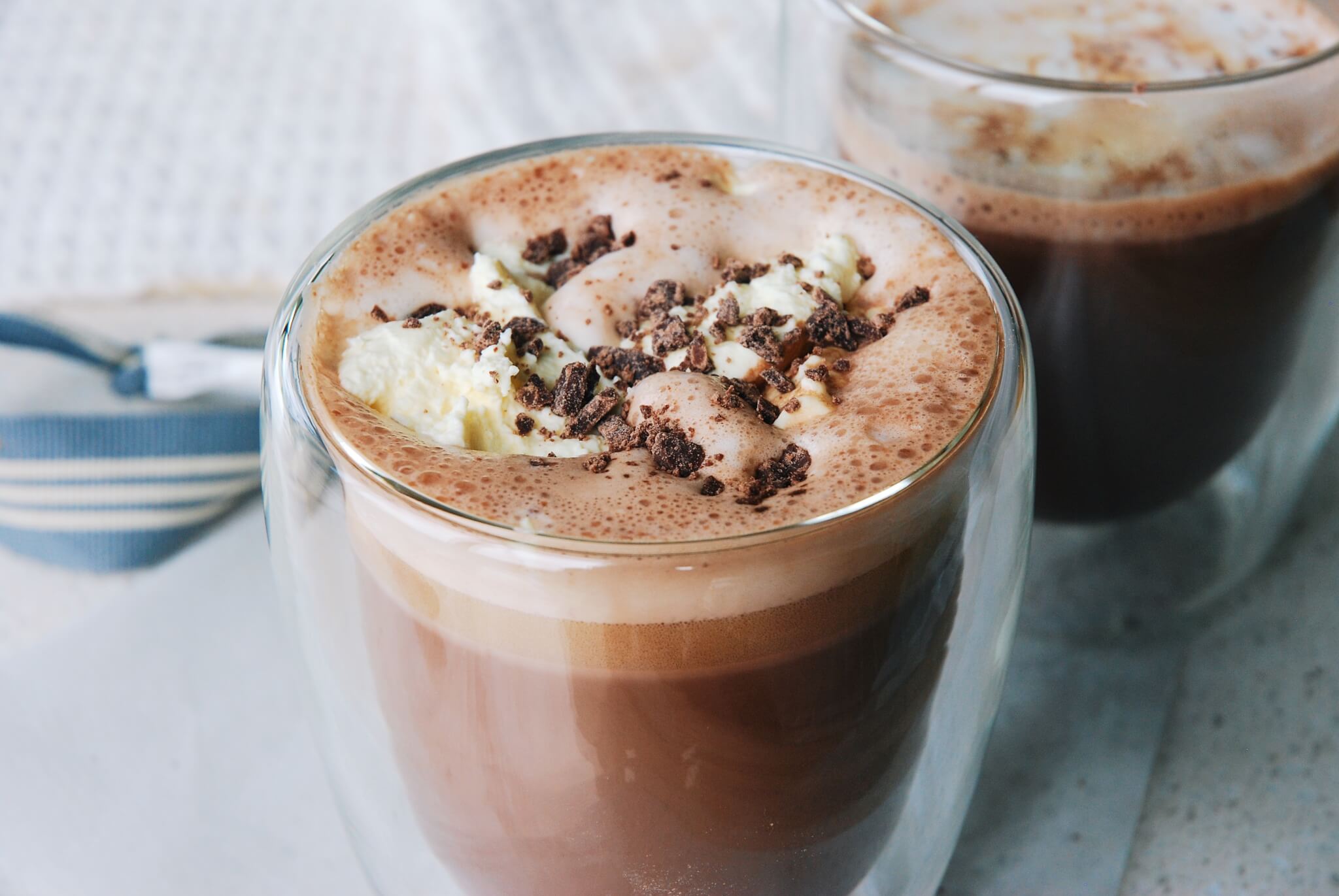 creamy hot chocolate