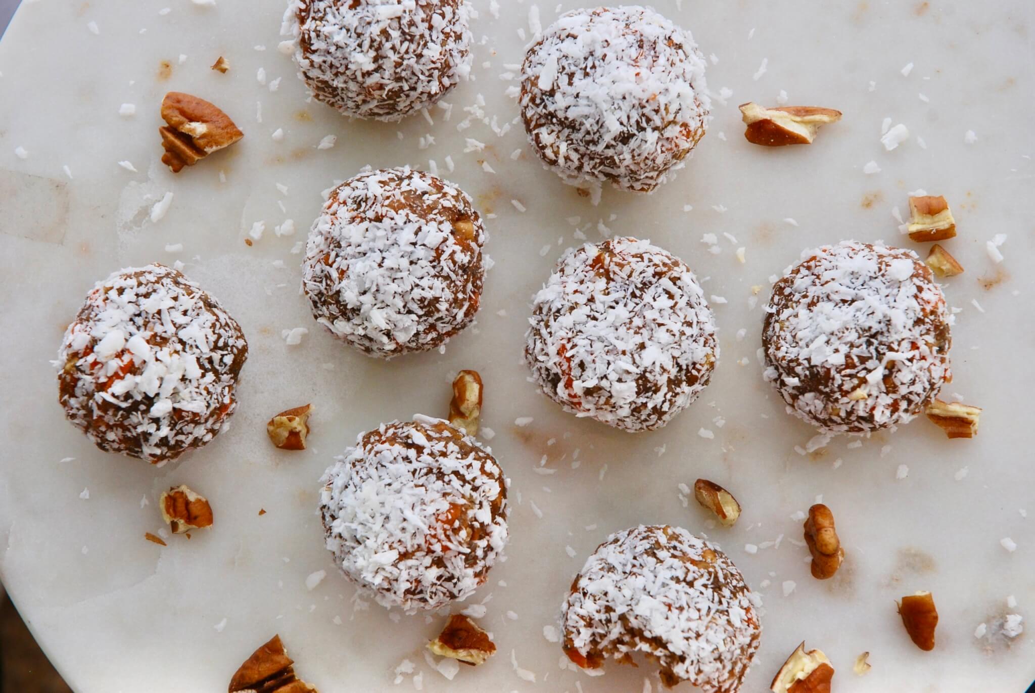 Carrot Cake Protein Balls