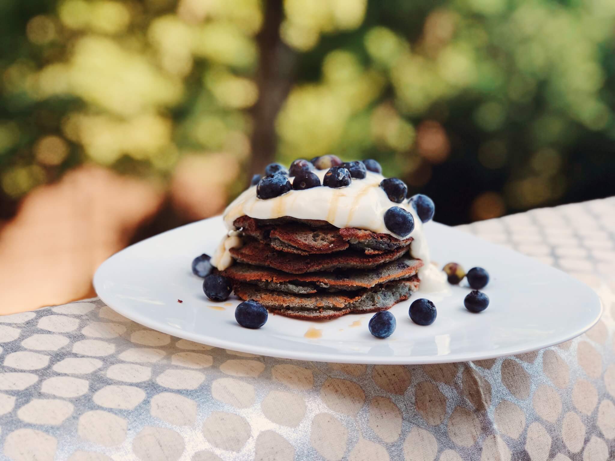 blueberry pancakes