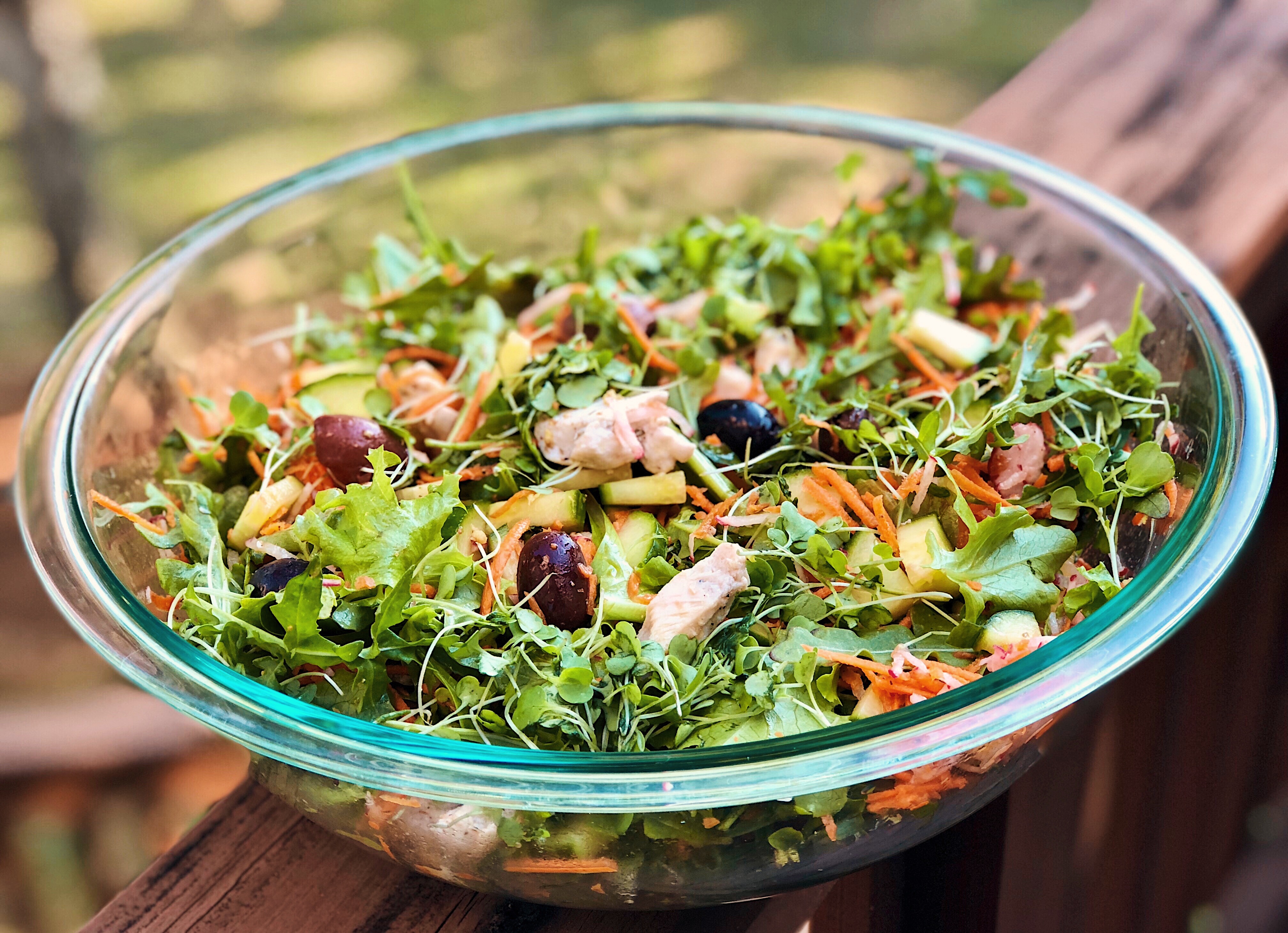 super sprout chicken salad